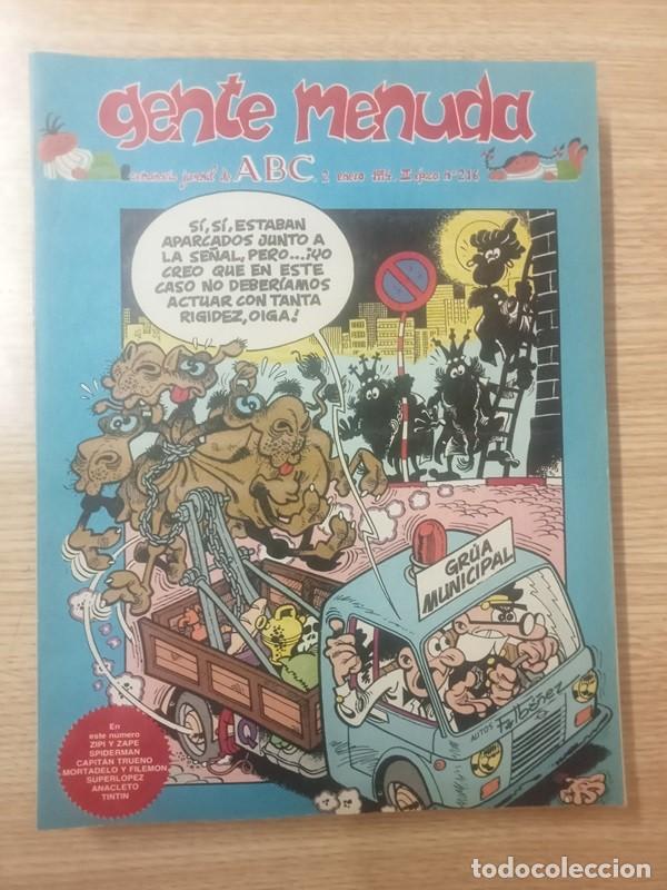 C&oacute;mics: gente menuda ABC 2 enero 1994 III epoca n&ordm; 216 - Foto 1