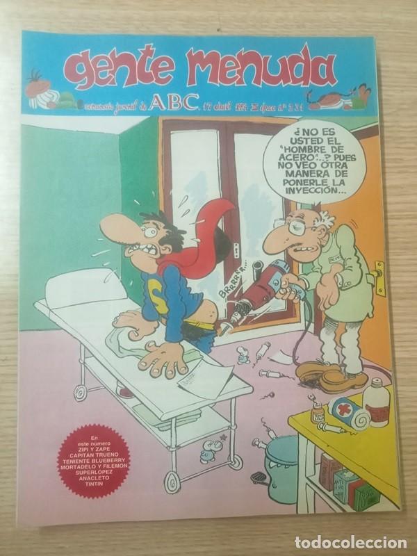 C&oacute;mics: gente menuda ABC 17 abril 1994 III epoca n&ordm; 231 - Foto 1