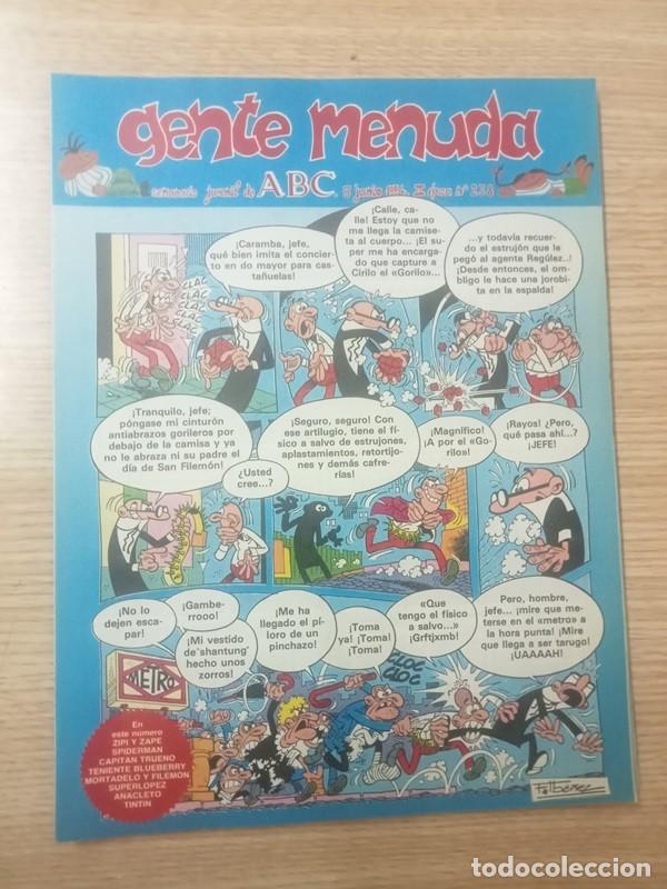 C&oacute;mics: gente menuda ABC 5 junio 1994 III epoca n&ordm; 238 - Foto 1