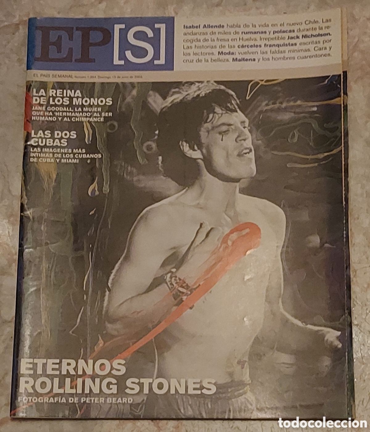 Comics: EP[S] El Pa&iacute;s Semanal. Rolling Stones. N&uacute;mero 1394. 15 de Junio del 2003