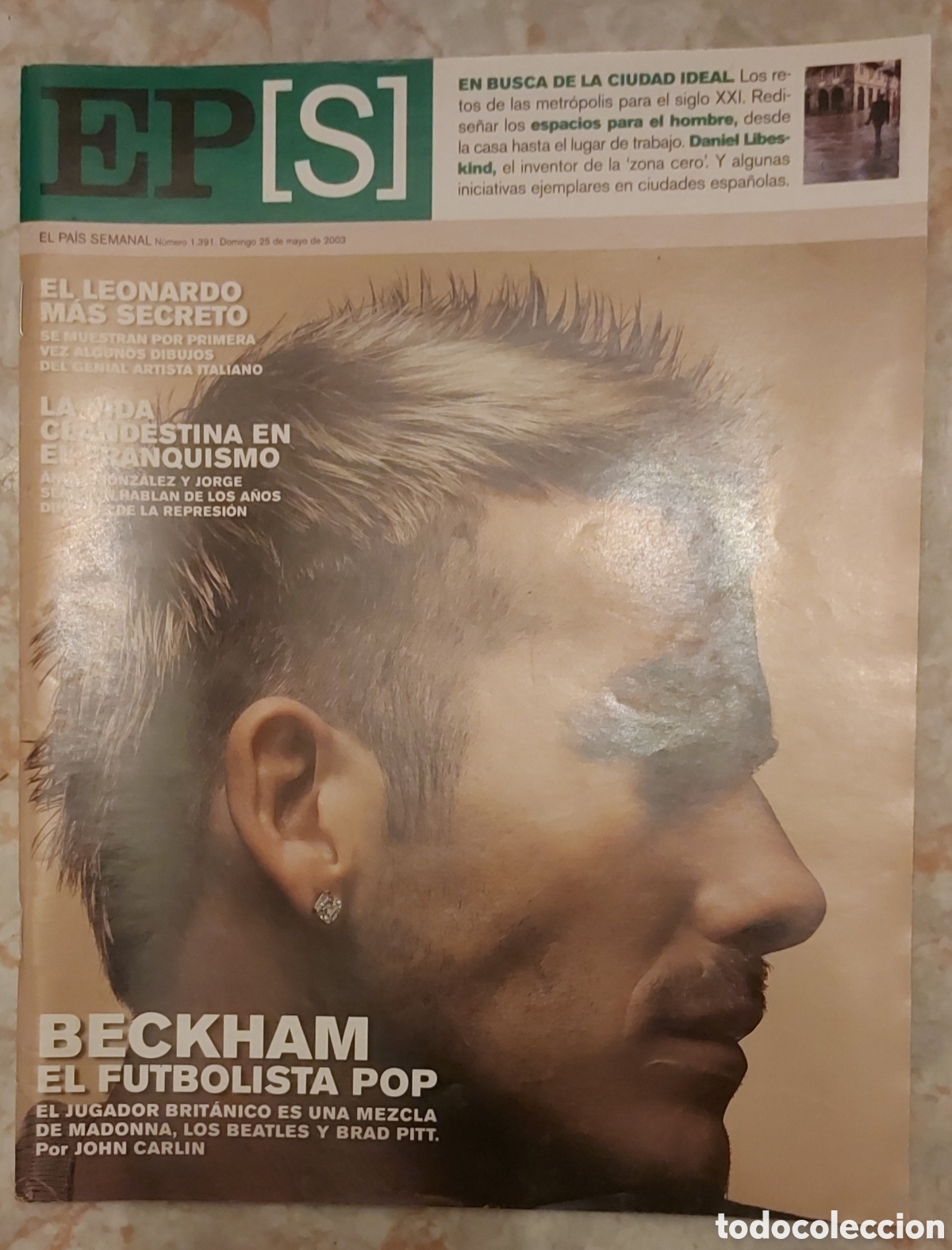 Comics: EP[S] El Pa&iacute;s Semanal. Beckham. N&uacute;mero 1391. 25 de Mayo del 2003