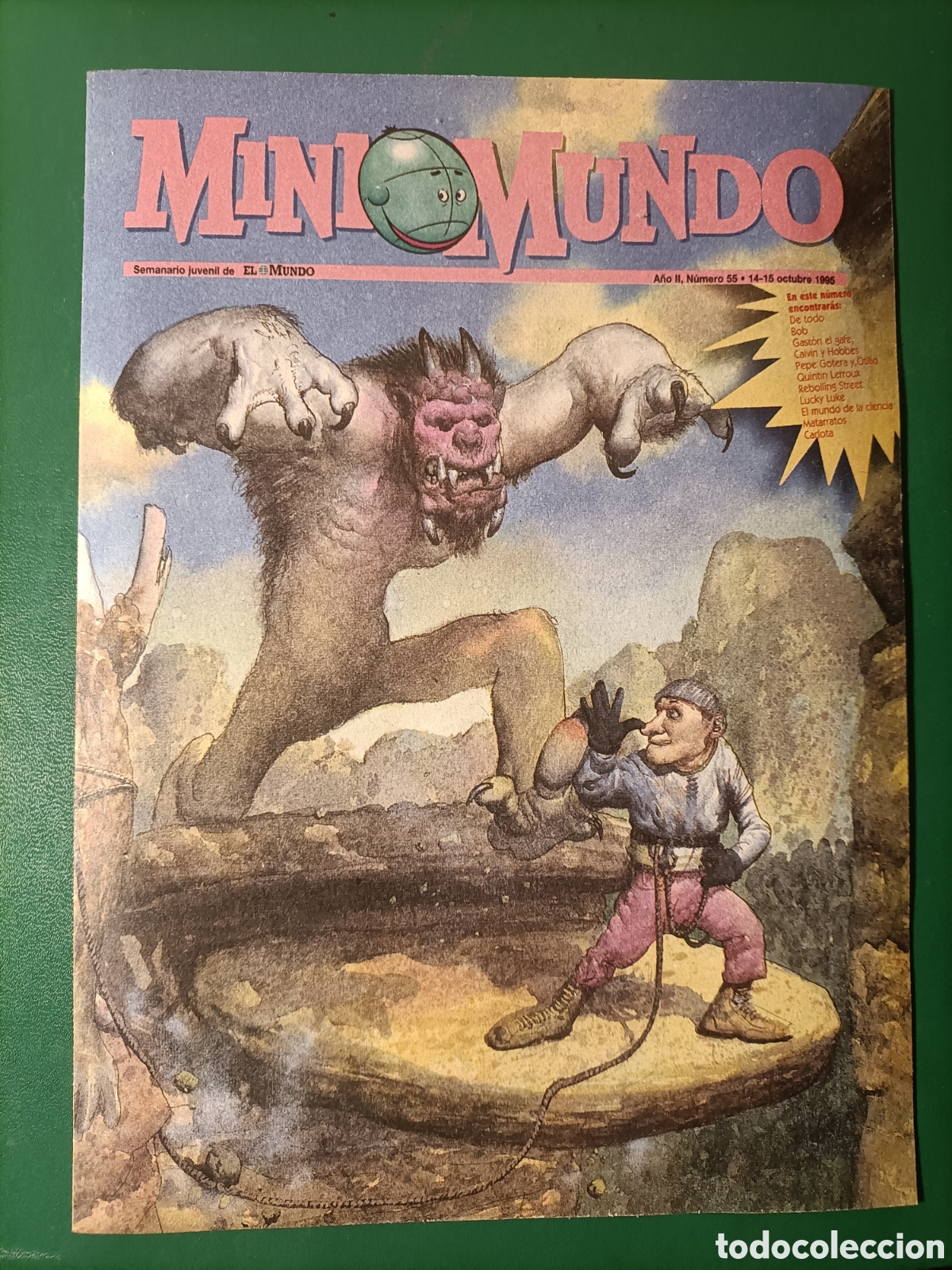 C&oacute;mics: MINI MUNDO. N&ordm; 55. 15 OCTUBRE 1995. - Foto 1