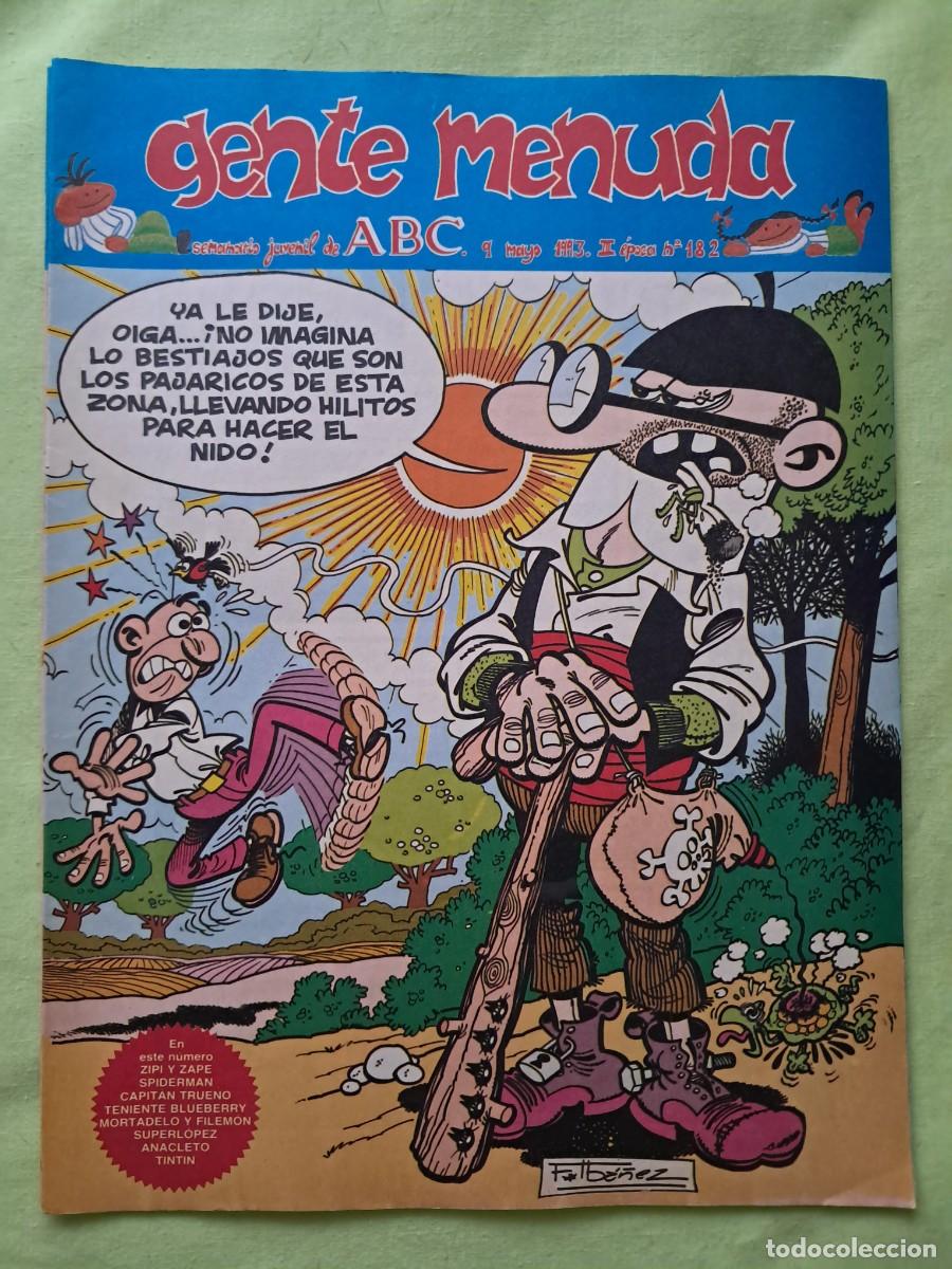C&oacute;mics: COMIC GENTE MENUDA N&ordm; 182 SUPLEMENTO ABC - Foto 1