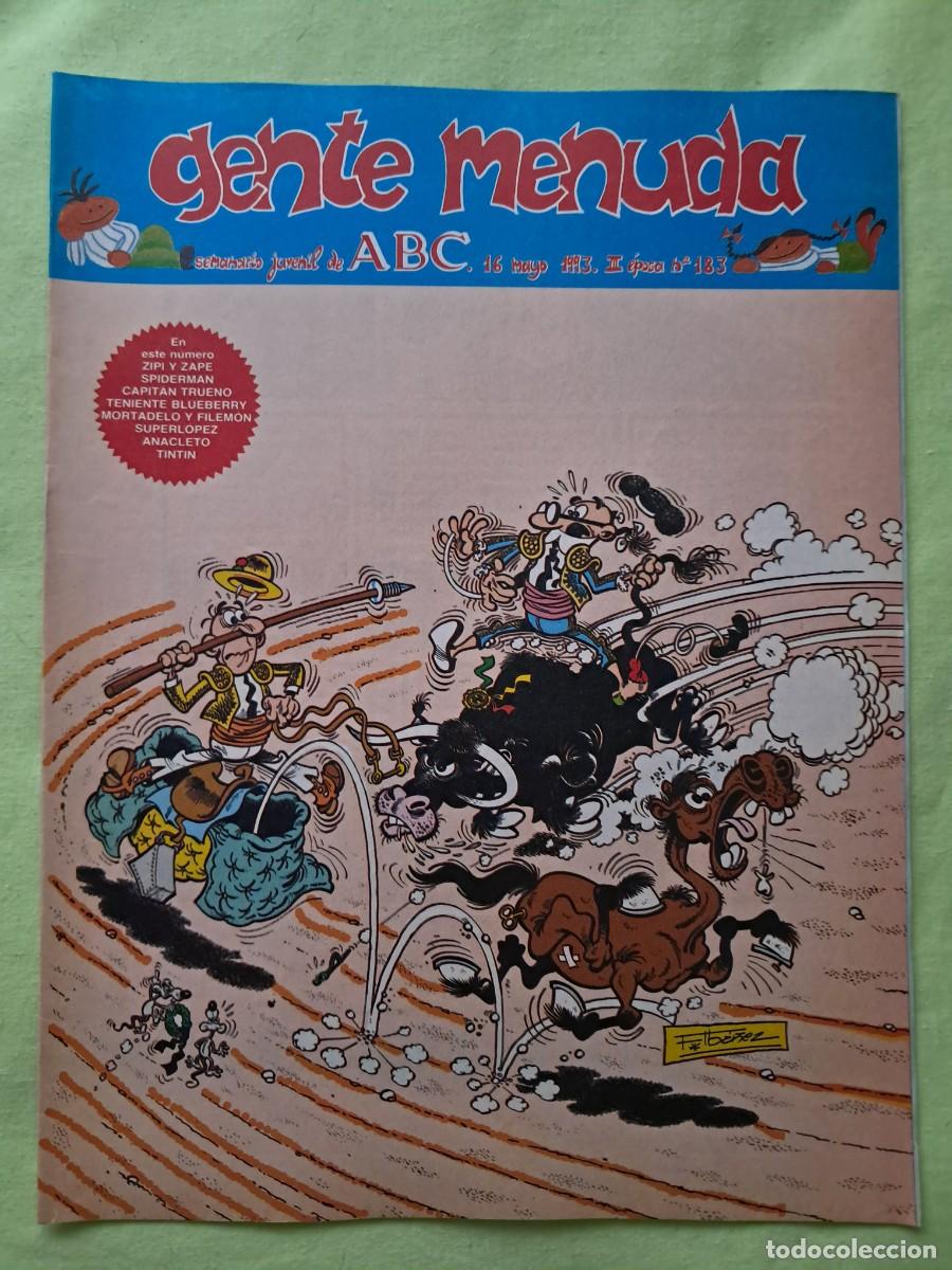 C&oacute;mics: COMIC GENTE MENUDA N&ordm; 183 SUPLEMENTO ABC - Foto 1