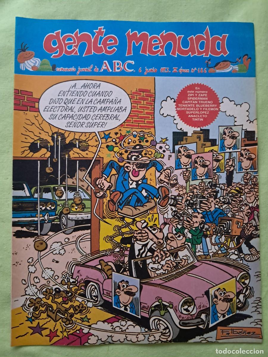 C&oacute;mics: COMIC GENTE MENUDA N&ordm; 186 SUPLEMENTO ABC - Foto 1