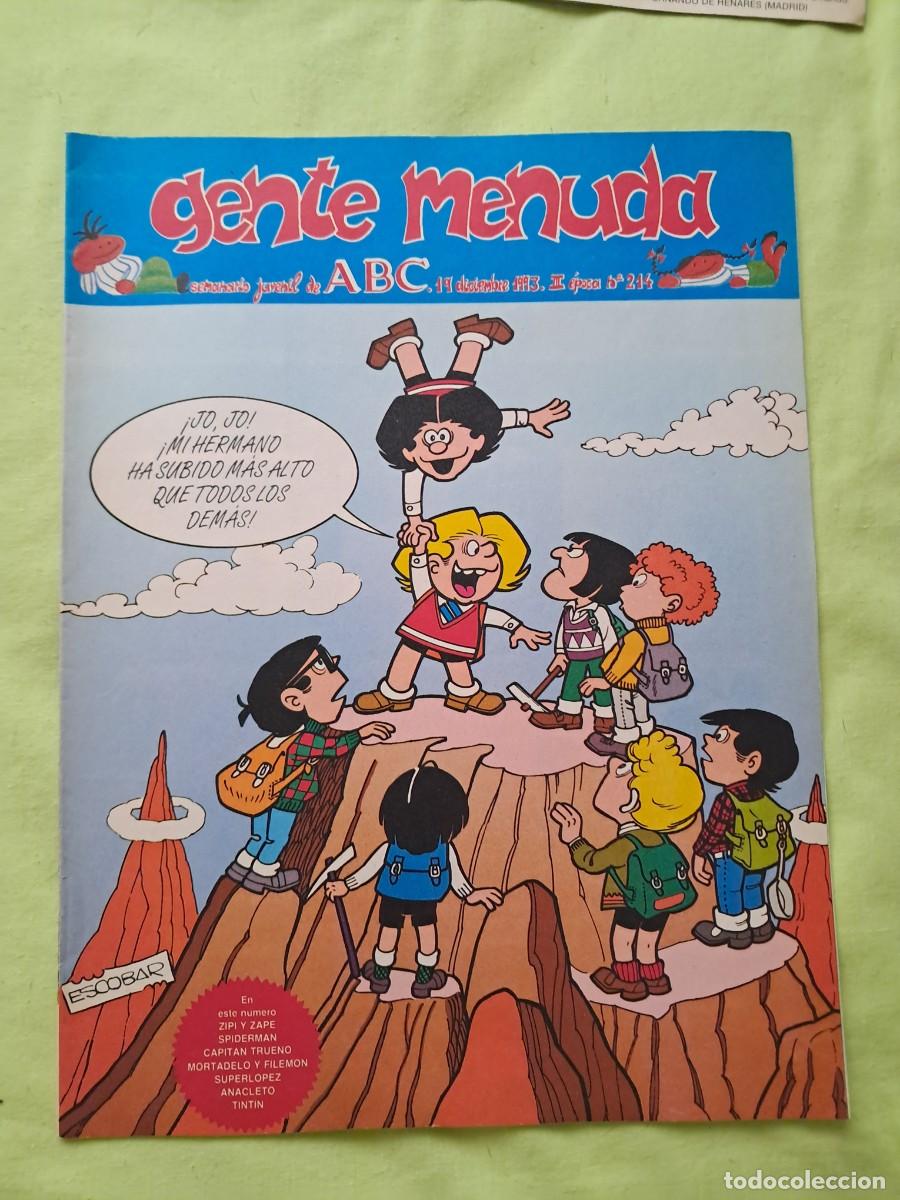 C&oacute;mics: COMIC GENTE MENUDA N&ordm; 214 SUPLEMENTO ABC - Foto 1