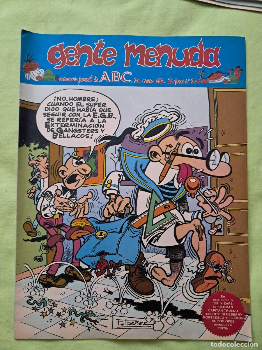 C&oacute;mics: COMIC GENTE MENUDA N&ordm; 220 SUPLEMENTO ABC - Foto 1