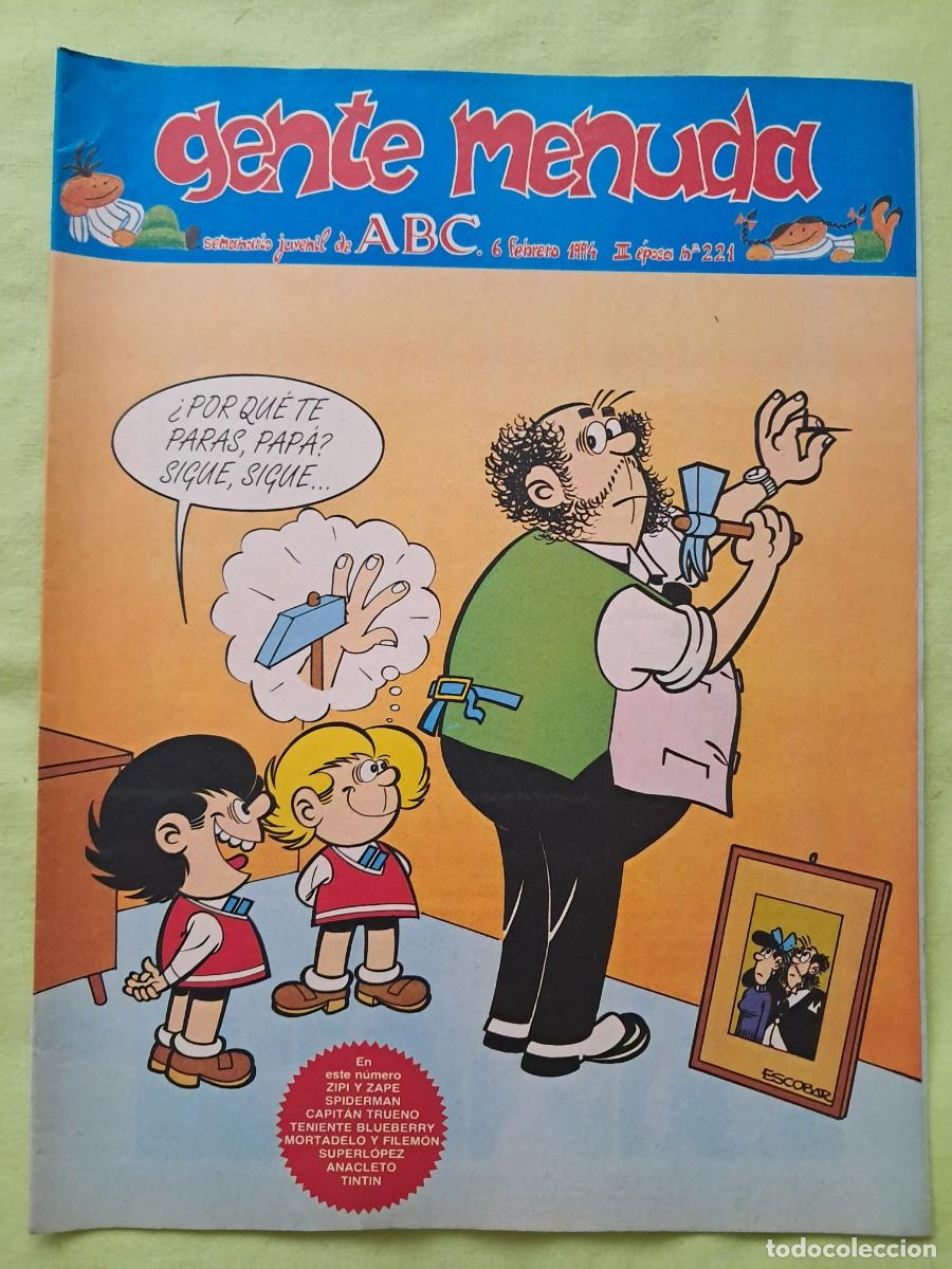 C&oacute;mics: COMIC GENTE MENUDA N&ordm; 221 SUPLEMENTO ABC - Foto 1