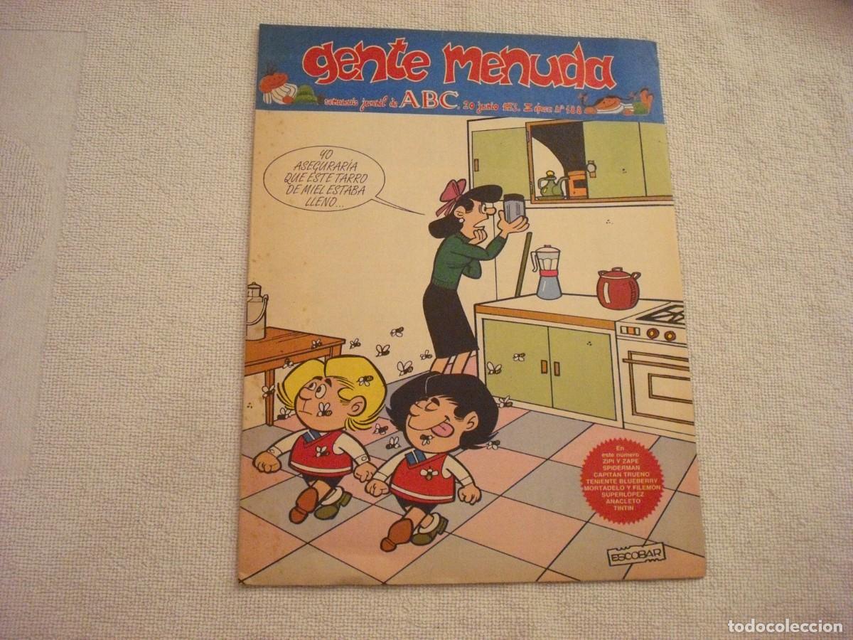 C&oacute;mics: GENTE MENUDA N. 233 , SUPLEMENTO DEL PERIODICO ABC - Foto 1