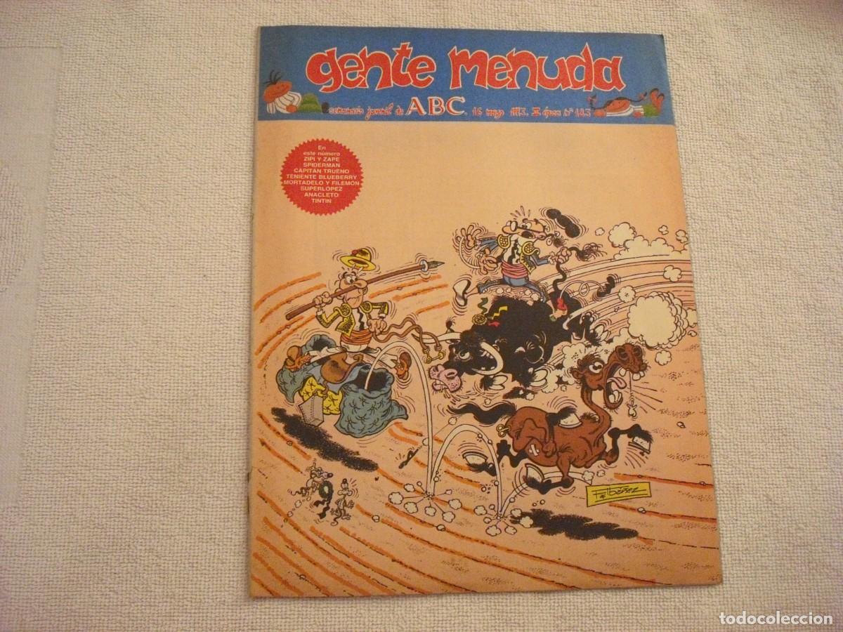 C&oacute;mics: GENTE MENUDA N. 183 , SUPLEMENTO DEL PERIODICO ABC - Foto 1