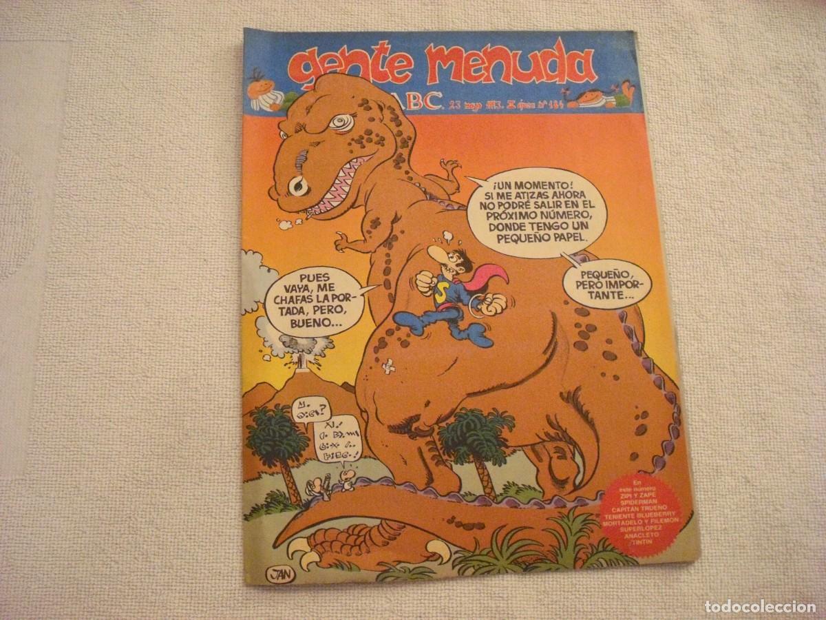 C&oacute;mics: GENTE MENUDA N. 184 , SUPLEMENTO DEL PERIODICO ABC - Foto 1