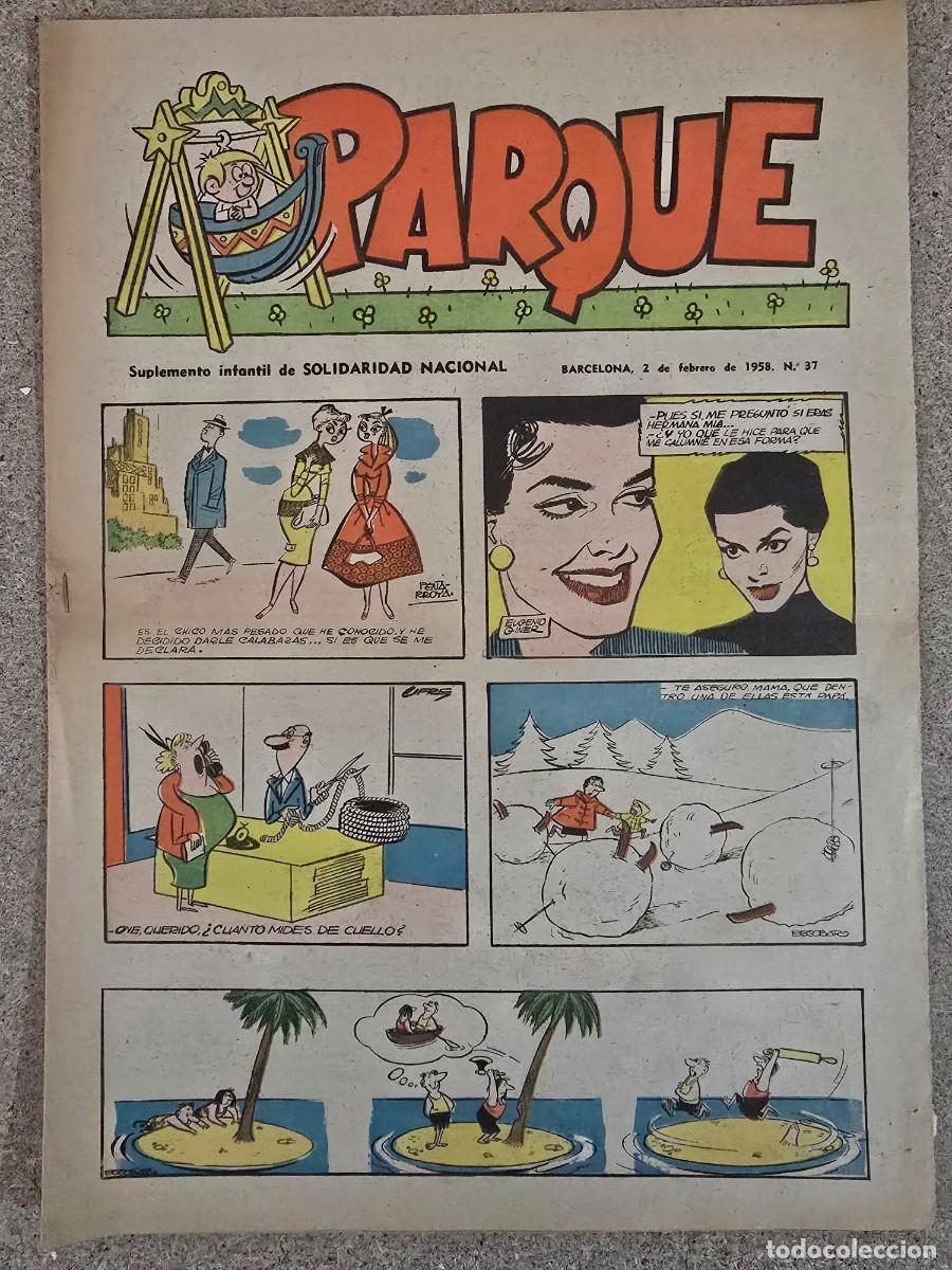 C&oacute;mics: Parque 37.Suplemento Infantil Solidaridad Nacional - Foto 1