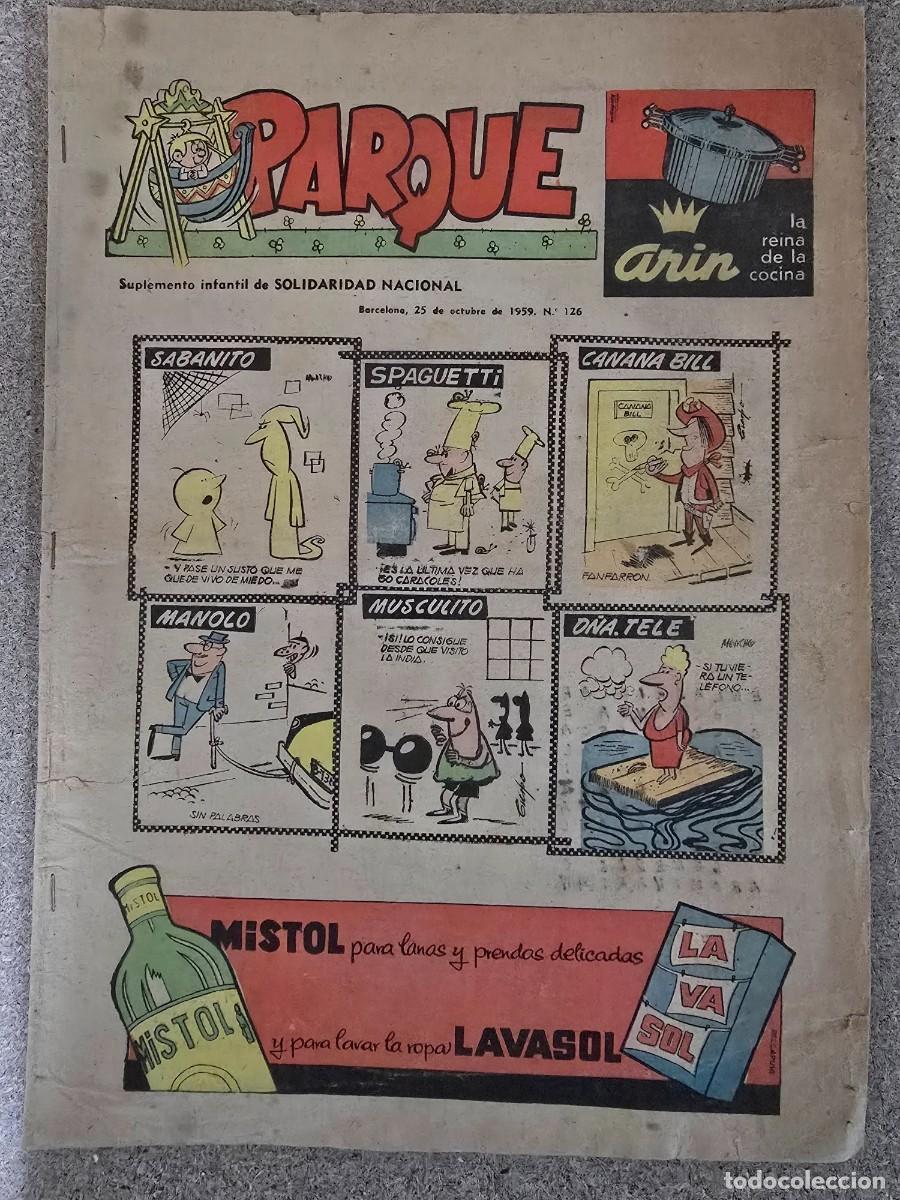 C&oacute;mics: Parque 126.Suplemento Infantil Solidaridad Nacional - Foto 1