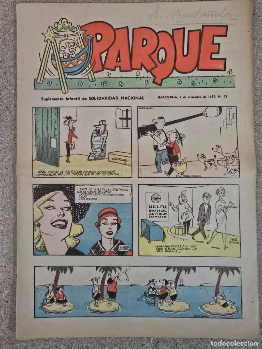 C&oacute;mics: Parque 28.Suplemento Infantil Solidaridad Nacional - Foto 1