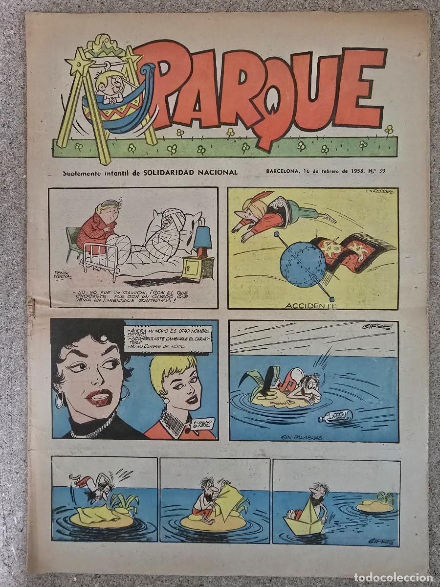 C&oacute;mics: Parque 39.Suplemento Infantil Solidaridad Nacional - Foto 1