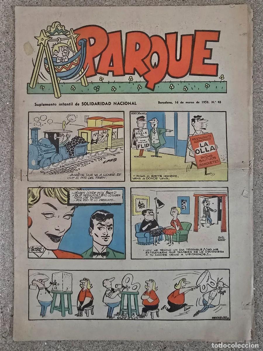 C&oacute;mics: Parque 43.Suplemento Infantil Solidaridad Nacional - Foto 1