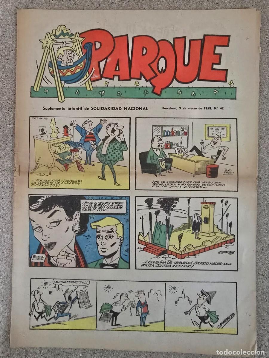 C&oacute;mics: Parque 42.Suplemento Infantil Solidaridad Nacional - Foto 1