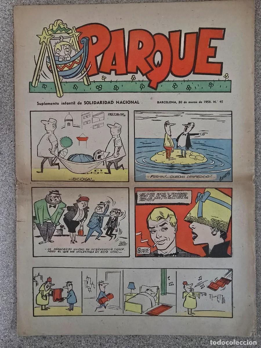 C&oacute;mics: Parque 45.Suplemento Infantil Solidaridad Nacional - Foto 1