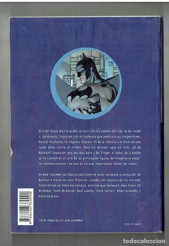 C&oacute;mics: BATMAN. BOD KANE. CL&Aacute;SICOS DEL COMIC. 2004. (ST/MG12) - Foto 2