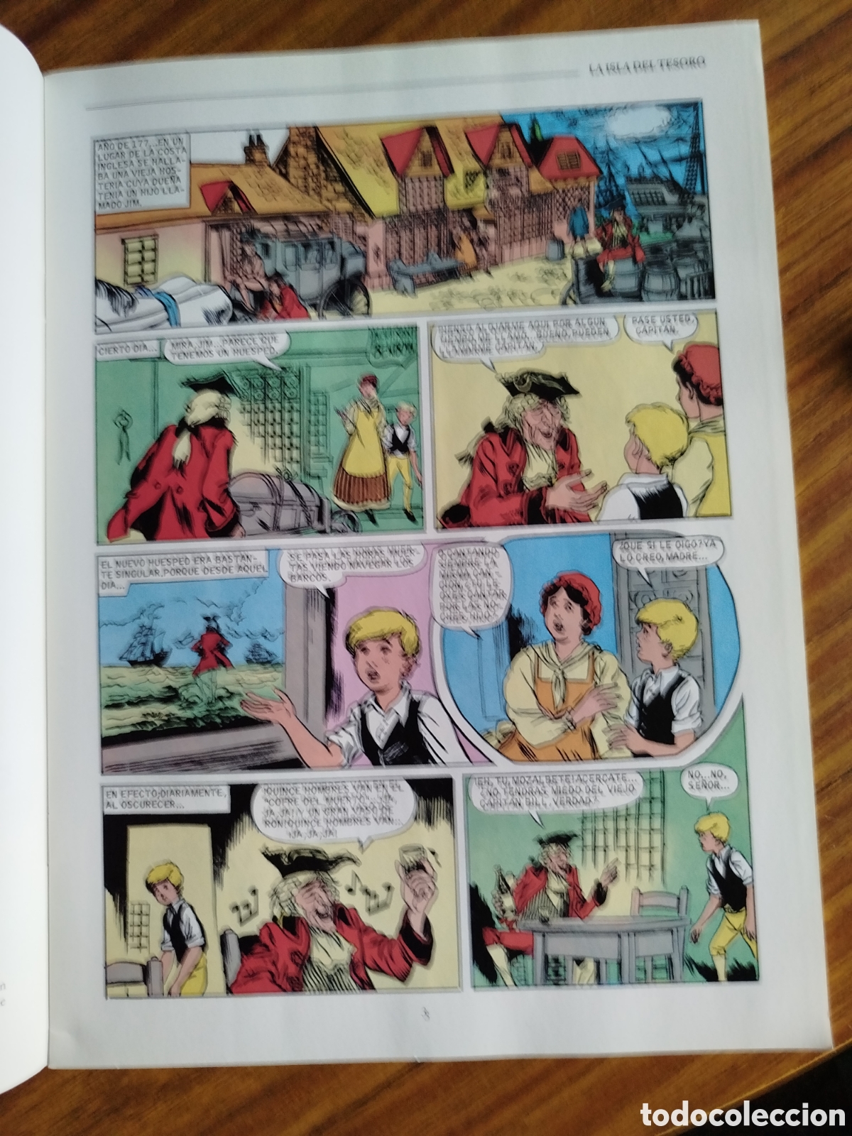 C&oacute;mics: La isla del tesoro. Joyas literarias juveniles. El Pais 2010. - Foto 3