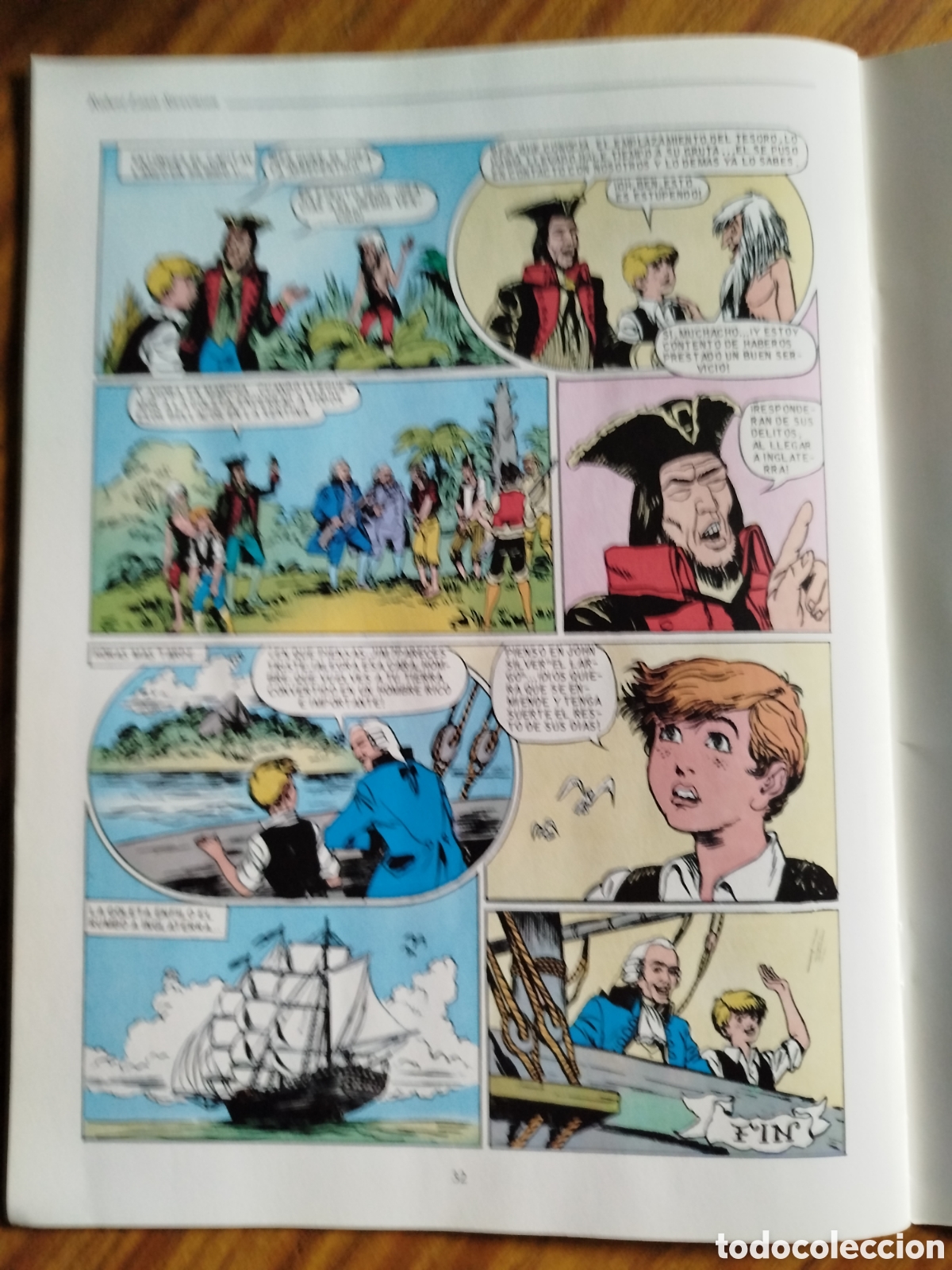 C&oacute;mics: La isla del tesoro. Joyas literarias juveniles. El Pais 2010. - Foto 5