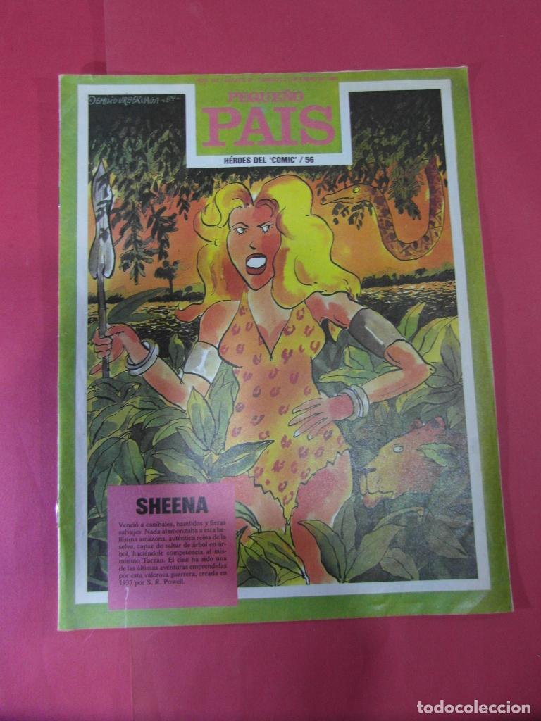C&oacute;mics: PEQUE&Ntilde;O PAIS HEROES DEL COMIC 56 1988 - Foto 1