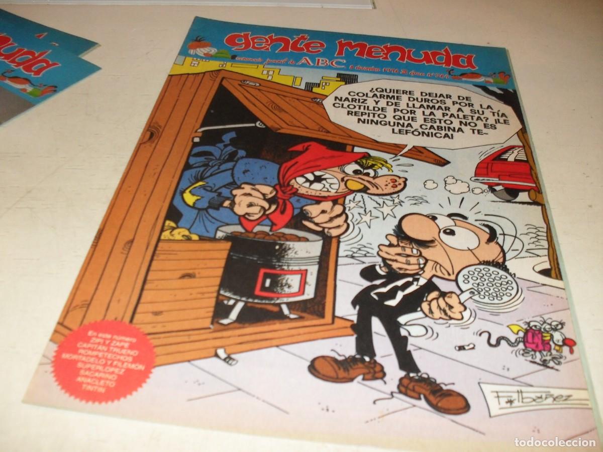 C&oacute;mics: GENTE MENUDA N&ordm; 365(SOLO LAS CUBIERTAS).CON ROMPETECHOS.ABC,1989 - Foto 1