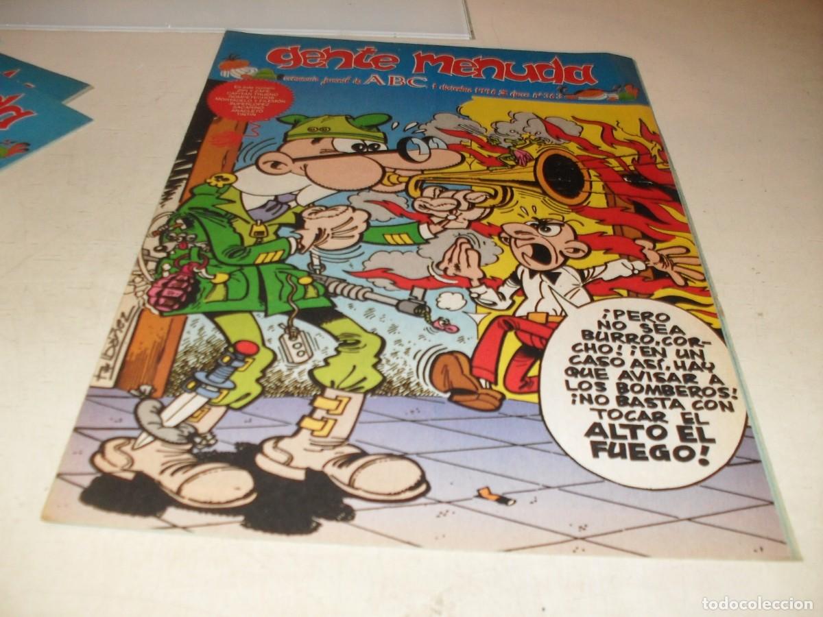 C&oacute;mics: GENTE MENUDA N&ordm; 363(SOLO LAS CUBIERTAS).CON ROMPETECHOS.ABC,1989 - Foto 1