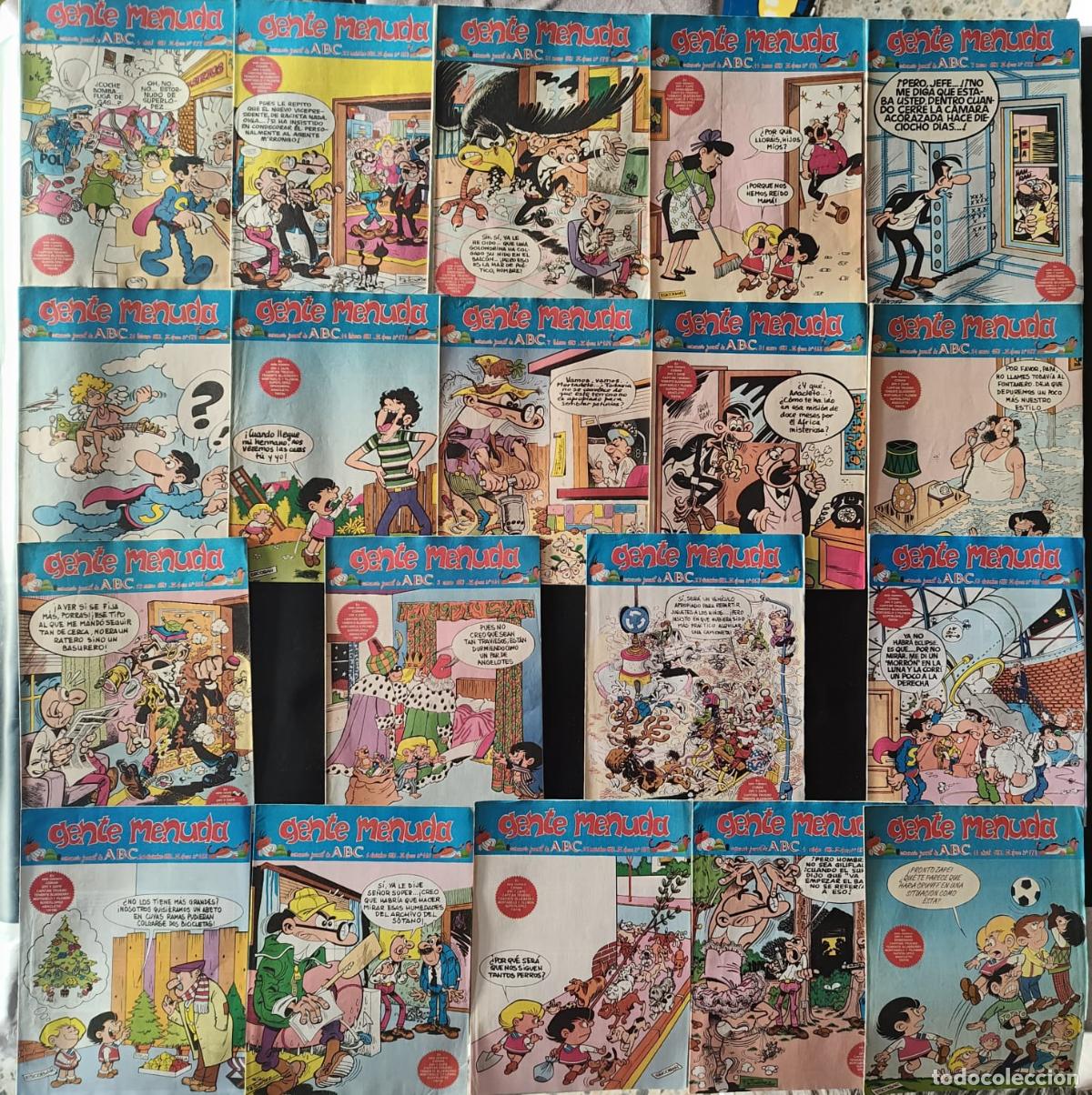 C&oacute;mics: GENTE MENUDA NUMEROS 151,158 AL 175,177 - Foto 1