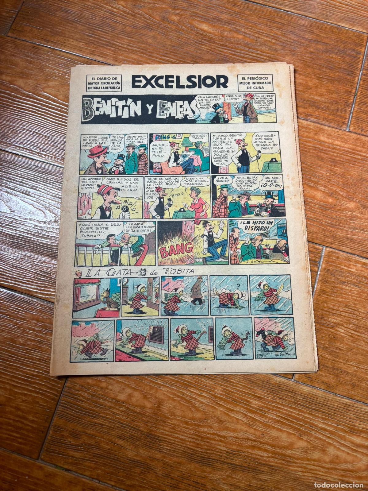 C&oacute;mics: Excelsior Suplemento Dominical Cuba A&ntilde;os 50 - Foto 1
