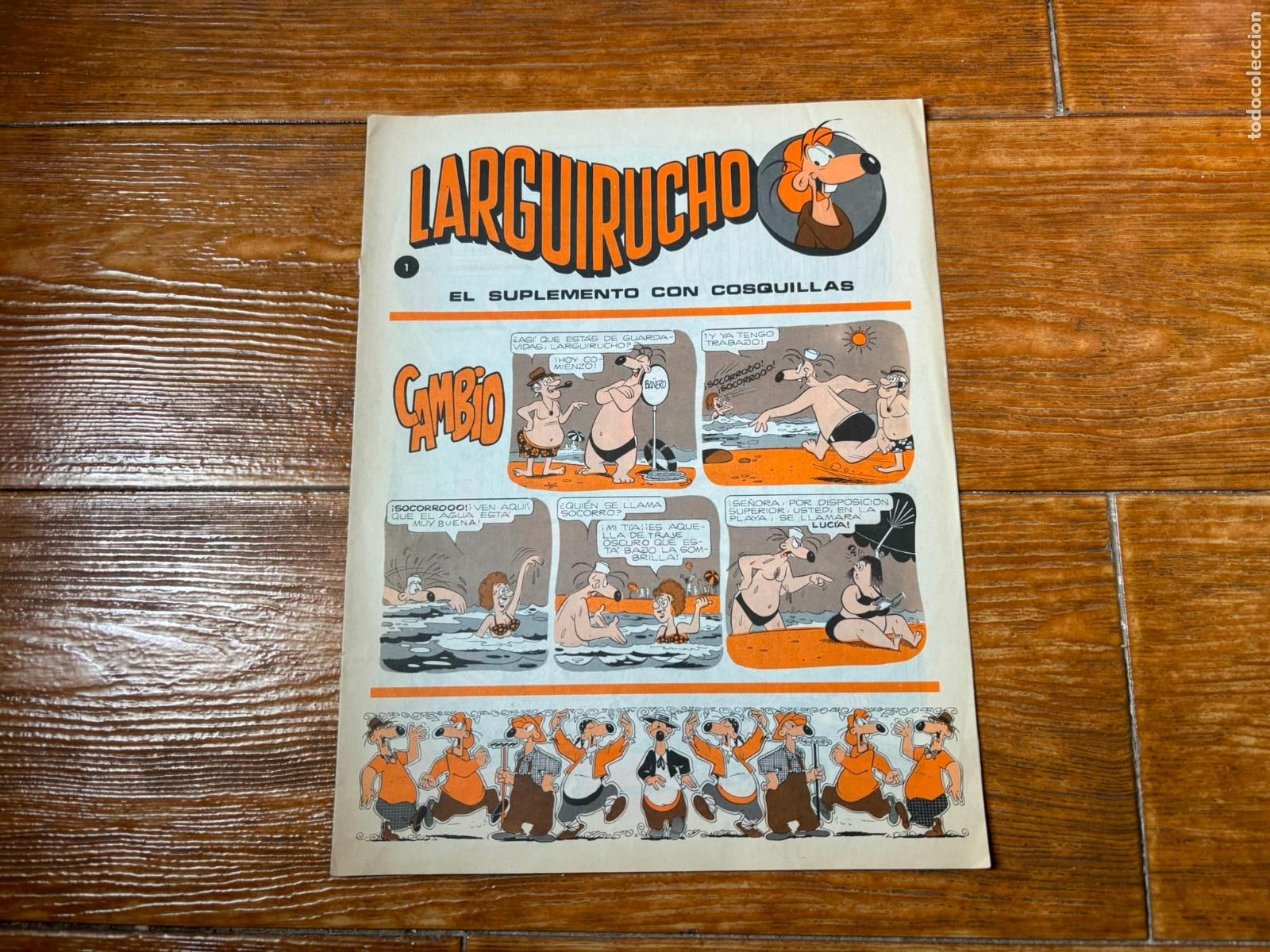 C&oacute;mics: LARGUIRUCHO SUPLEMENTO DE COSQUILLAS N&ordm; 1 - Foto 1