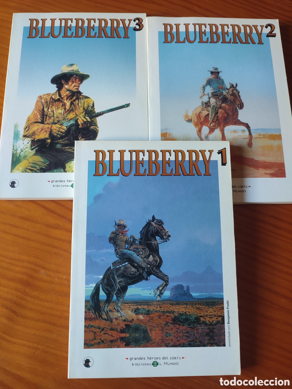 C&oacute;mics: Blueberry. 3 tomitos. Biblioteca Heroes del comic - Foto 1