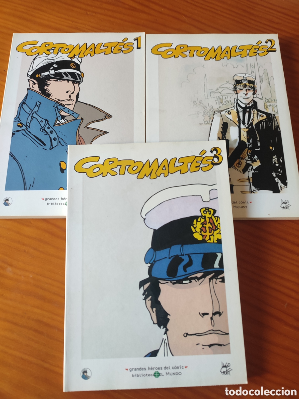 C&oacute;mics: Corto Malt&eacute;s. 3 tomitos. Biblioteca Heroes del comic - Foto 1