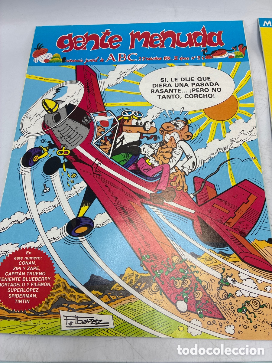 C&oacute;mics: Lote 47 n&uacute;meros Gente Menuda ABC. Del 53 al 99. - Foto 1