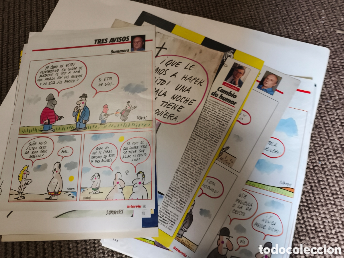 C&oacute;mics: Lote 17 recortes vi&ntilde;etas Summers - Foto 1