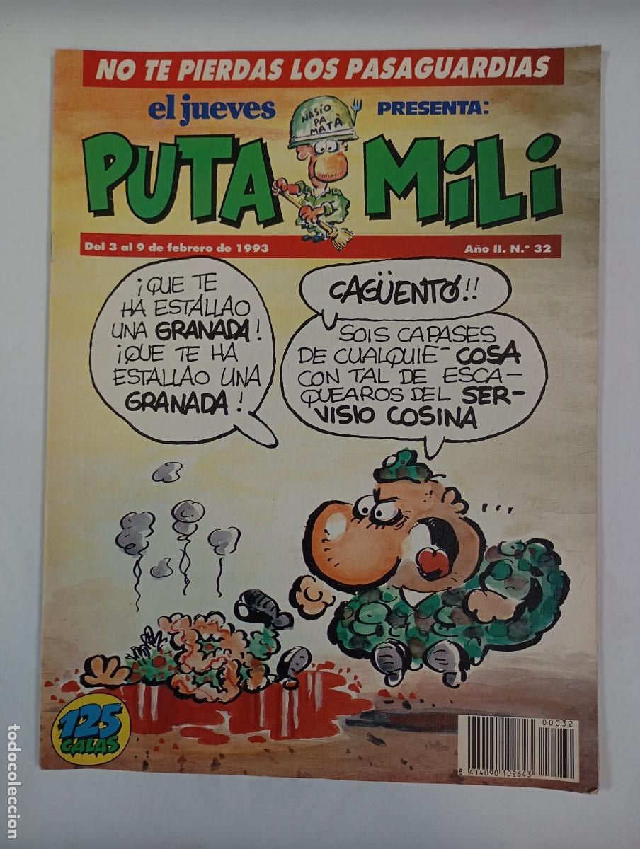 C&oacute;mics: PUTA MILI N&ordm; 32. EL JUEVES. TDKR65 - Foto 1
