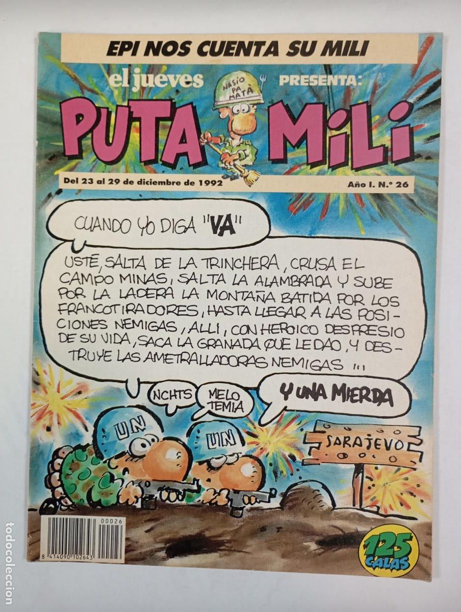 C&oacute;mics: PUTA MILI N&ordm; 26. EL JUEVES. TDKR65 - Foto 1