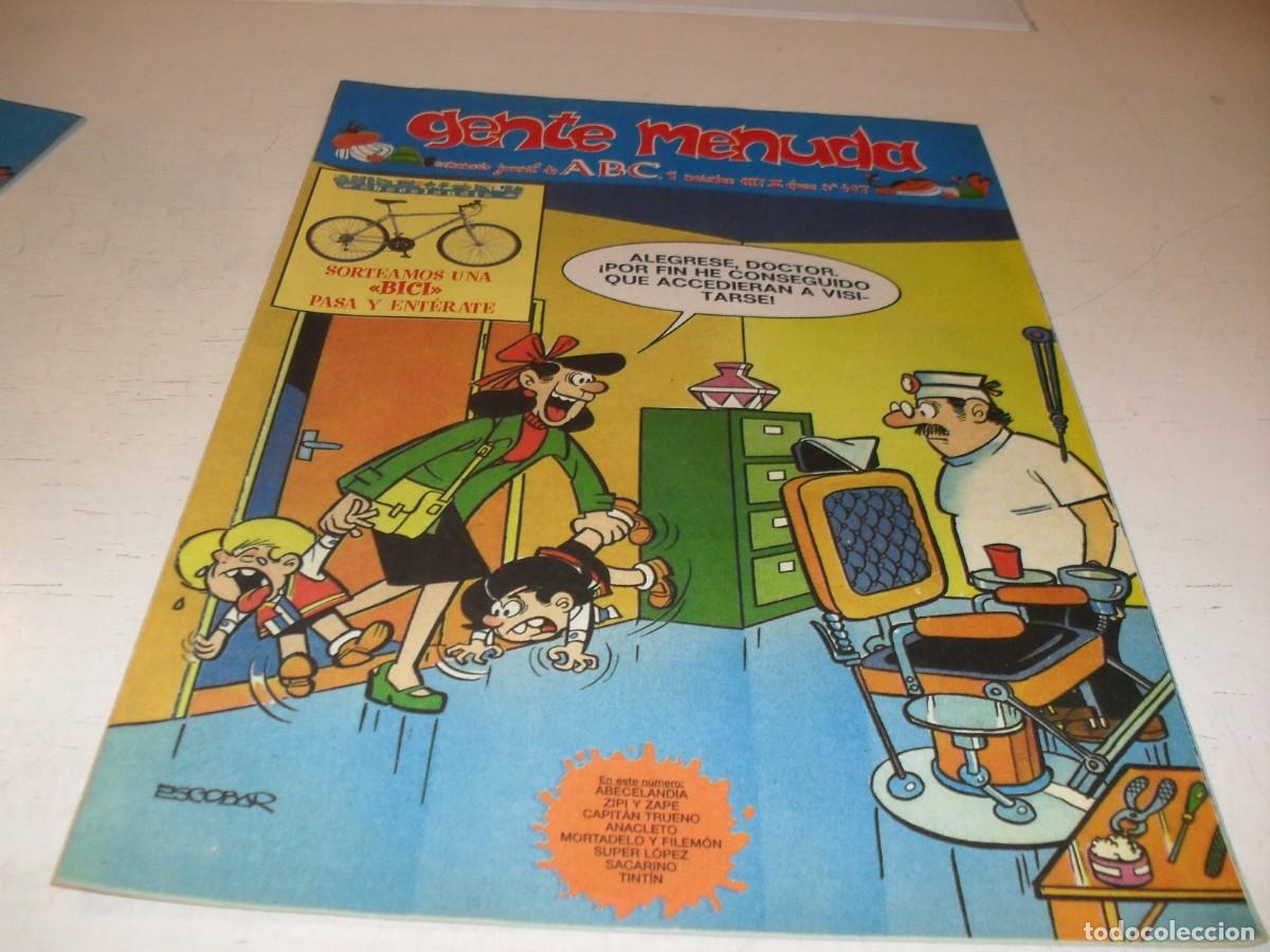 C&oacute;mics: GENTE MENUDA N&ordm; 407,CON SUPERLOPEZ,DE JAN,DE 467.ABC1989 - Foto 1