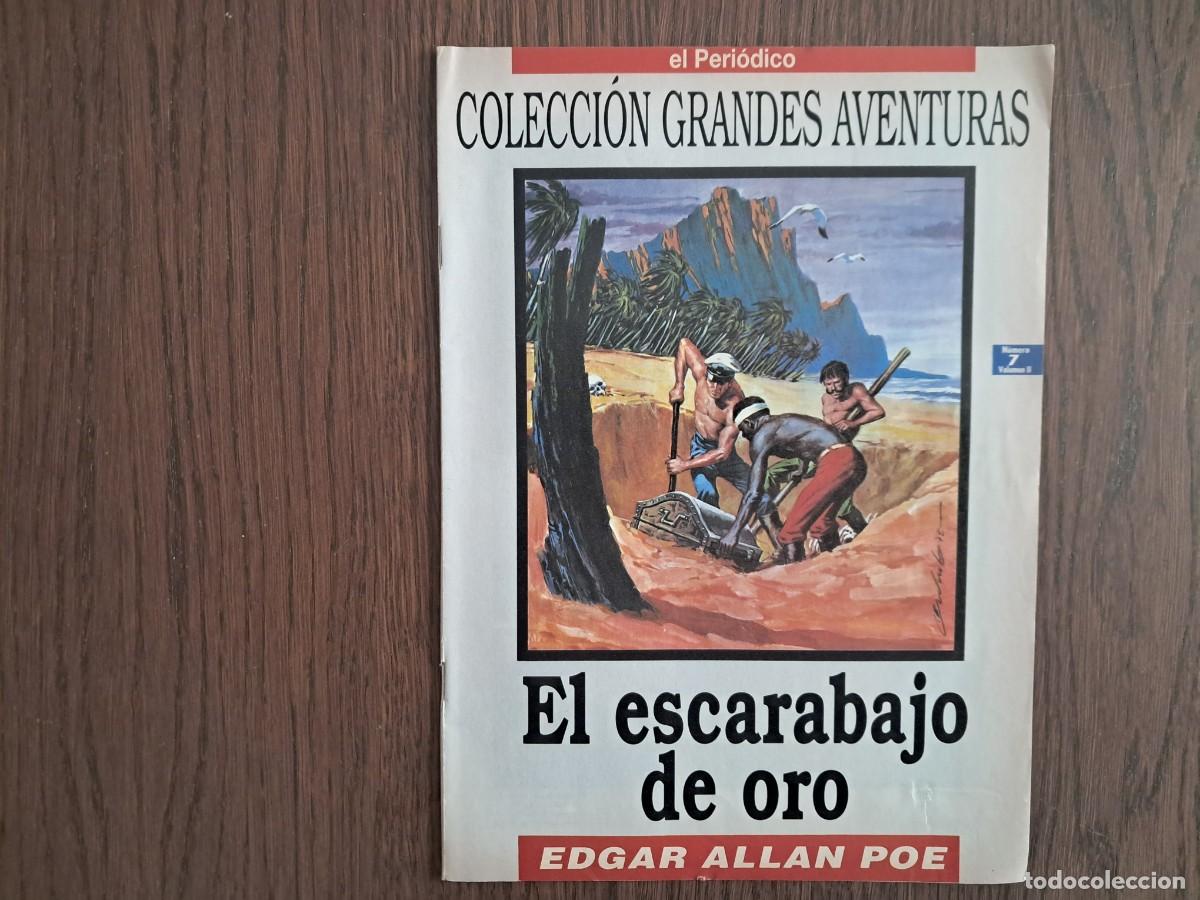Comics : tebeo,El Escarabajo de Oro / Edgar Allan Poe / Colecci&oacute;n Grandes Aventuras N&ordm; 7 vol. 2, El Peri&oacute;dico
