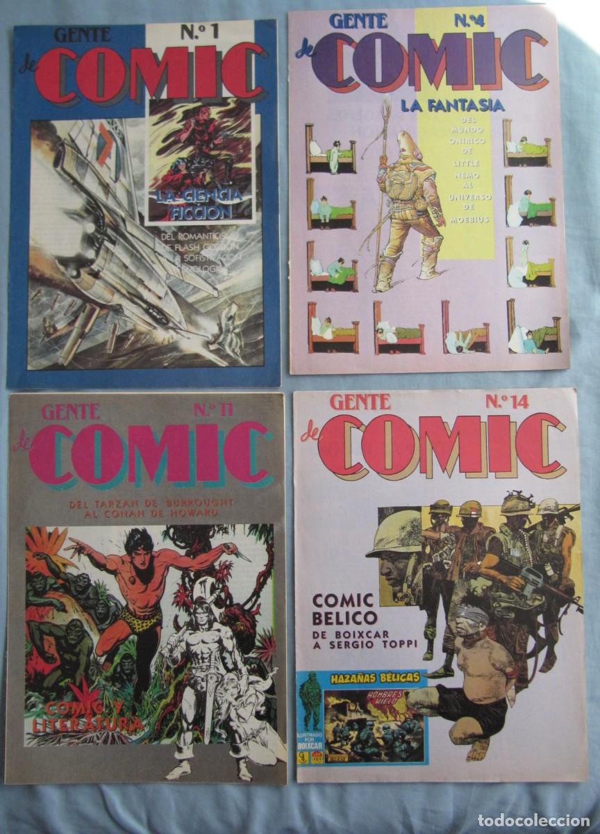 C&oacute;mics: GENTE DEL COMIC D16 - 4 FASCICULOS