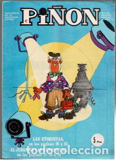 C&oacute;mics: Pi&ntilde;&oacute;n. Revista Juvenil. N&uacute;mero 20. Noviembre 1970.