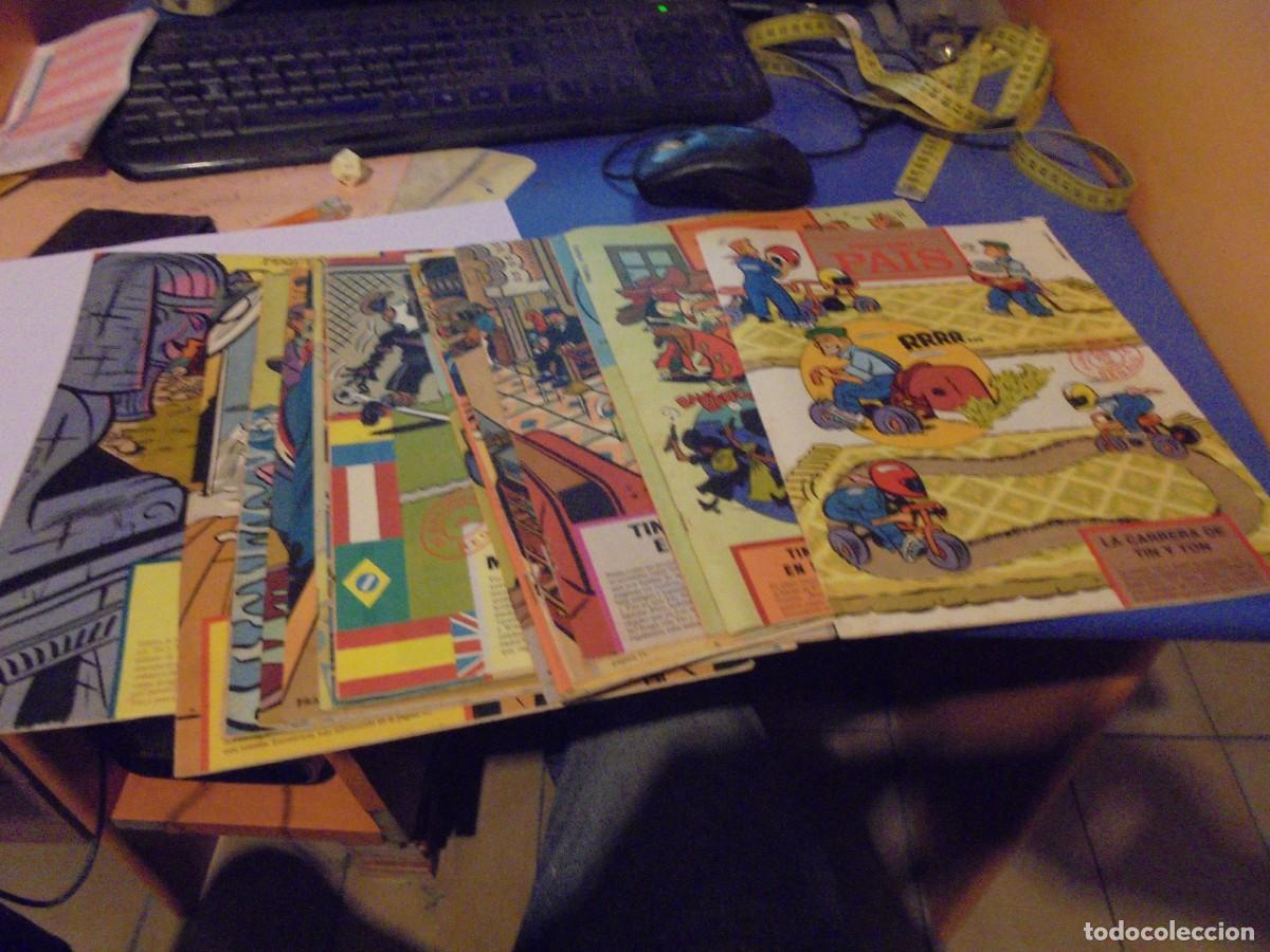 C&oacute;mics: 16 numeros tin y ton peque&ntilde;o pais suplemento