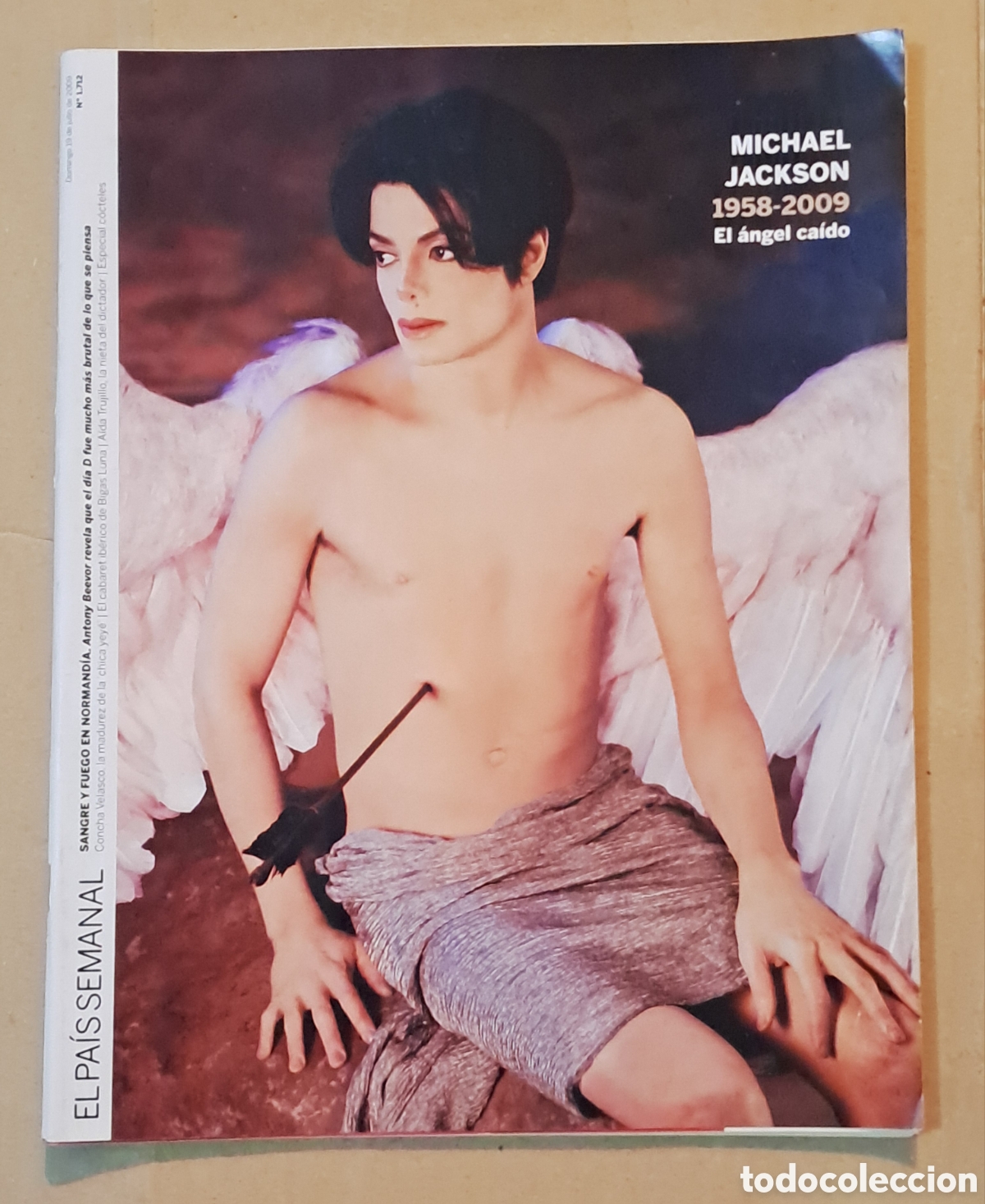 Fumetti: Michael Jackson. El Pa&iacute;s Semanal n&uacute;mero 1712, del 19 de Julio del 2009