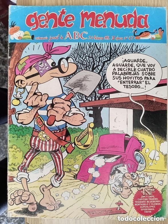 C&oacute;mics: GENTE MENUDA SEMANARIO JUVENIL ABC 24 FEB 1991 67