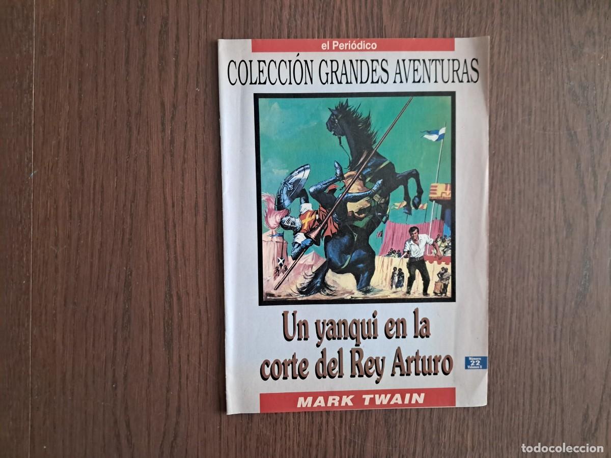 C&oacute;mics: un yanqui en la corte del rey arturo grandes aventuras 22 volumen II ediciones b 1993 el peri&oacute;dico