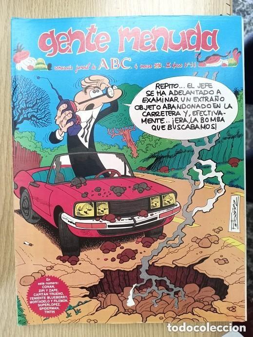 C&oacute;mics: GENTE MENUDA SEMANARIO JUVENIL ABC 4 marzo 1990 N 16
