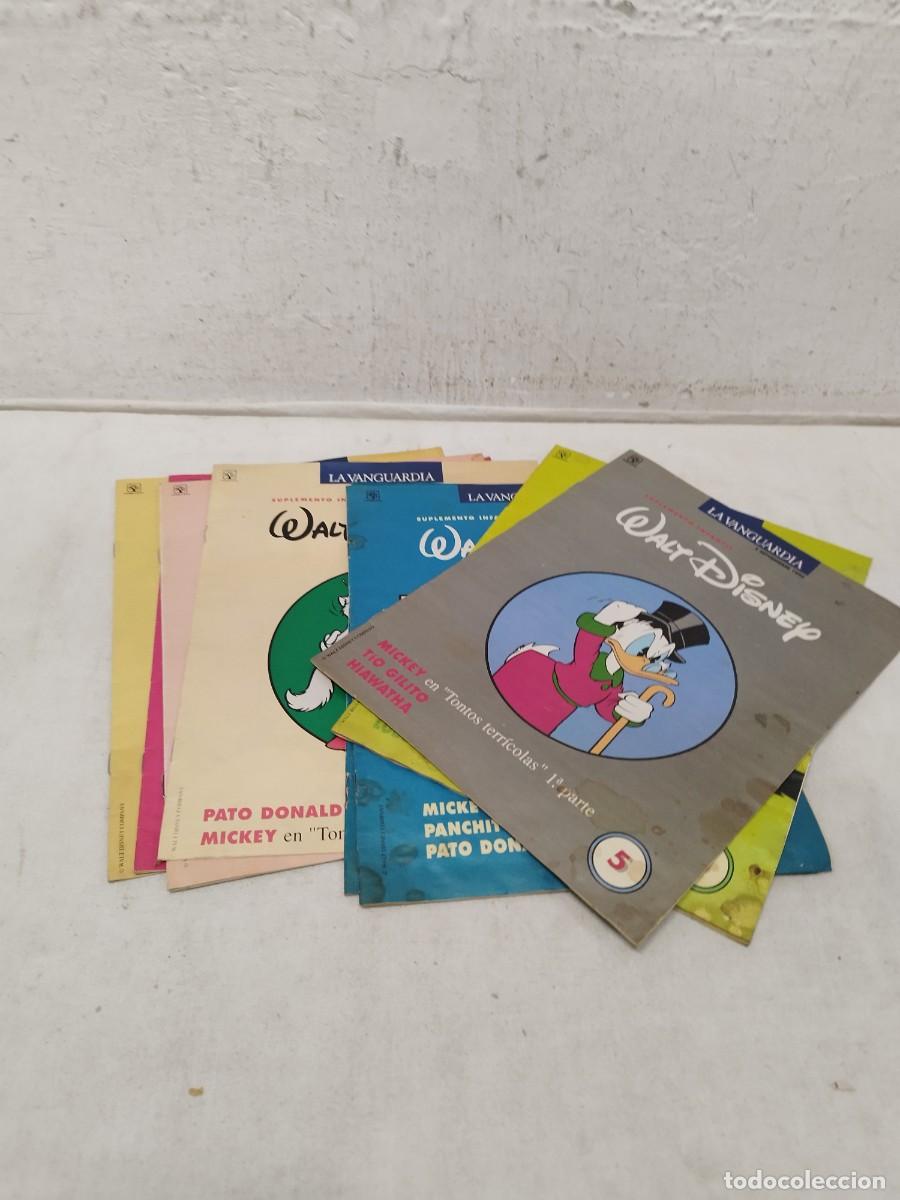C&oacute;mics: Lote de 8 Lote de Suplemento Infantil Walt Disney, publicado por el diario La Vanguardia en 1990.