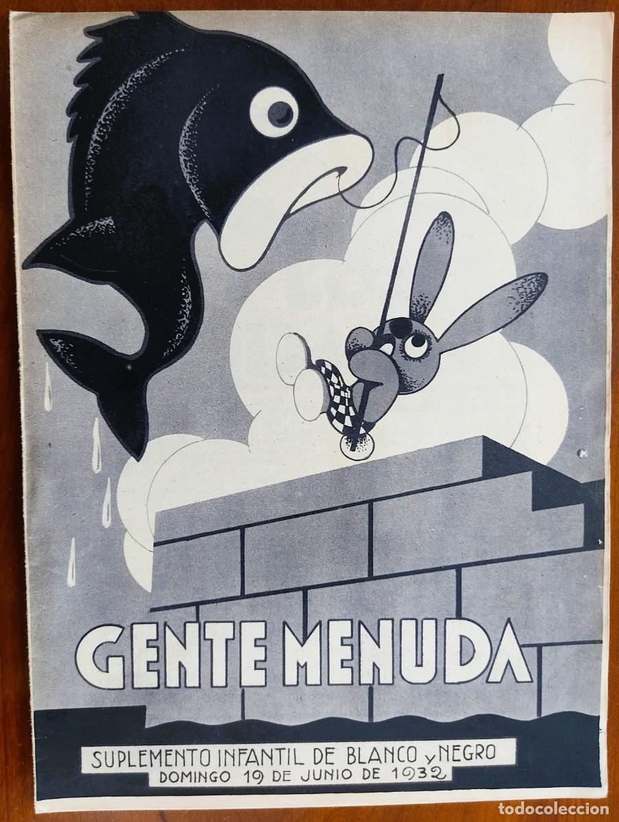 Comics: SUPLEMENTO GENTE MENUDA 19 JUNIO 1932 - JUEGO DE CRICKET PARA MESA, P&Aacute;GINA MAGO PIRULO