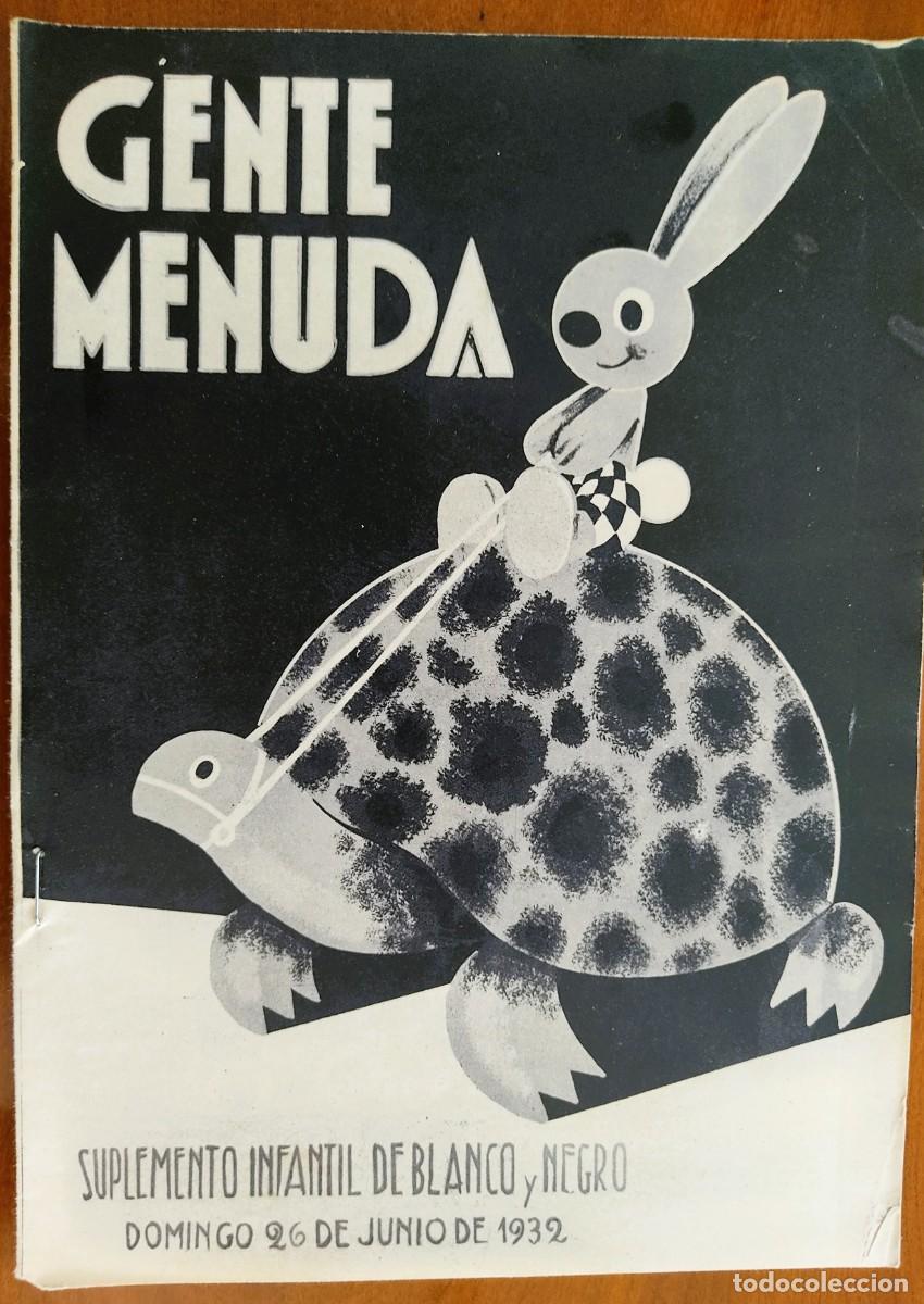 Comics: SUPLEMENTO GENTE MENUDA 26 JUNIO 1932 - VESTIDO PARA NINO DE GRANADERO, MAGO PIRULO