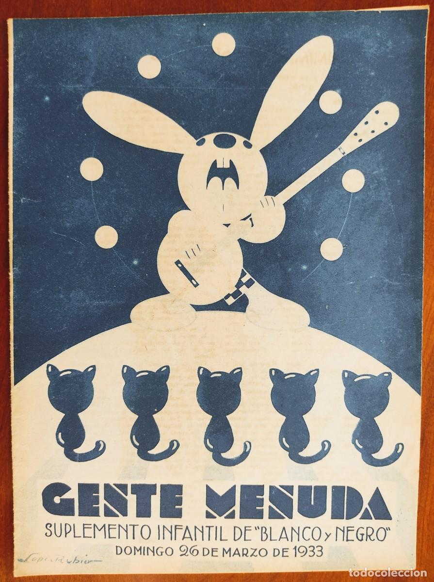 Comics: SUPLEMENTO GENTE MENUDA 26 MARZO 1933 - LA MADRINA ANIMALES CON COSAS, EL MAGO PIRULO